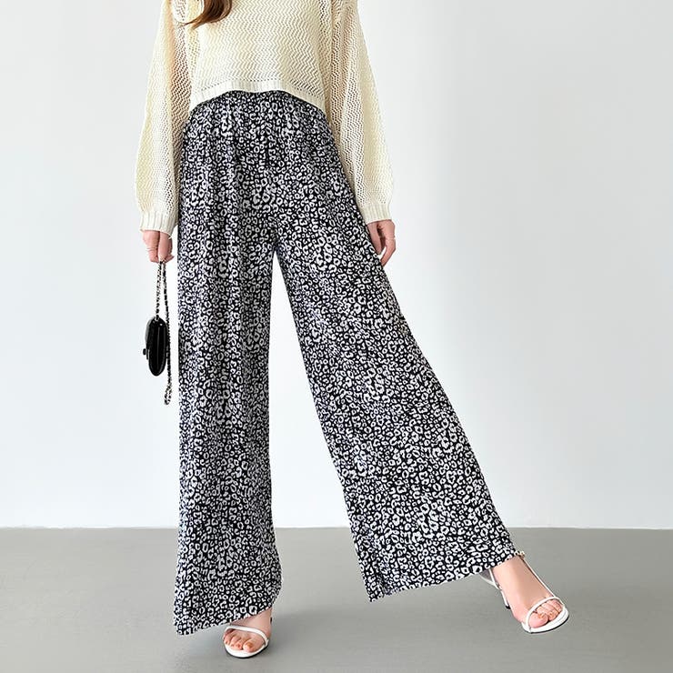 ワイドパンツ イージーパンツ プリーツワイドパンツ | COCOMOMO | 詳細画像66 