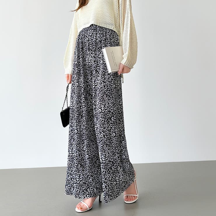 ワイドパンツ イージーパンツ プリーツワイドパンツ | COCOMOMO | 詳細画像67 