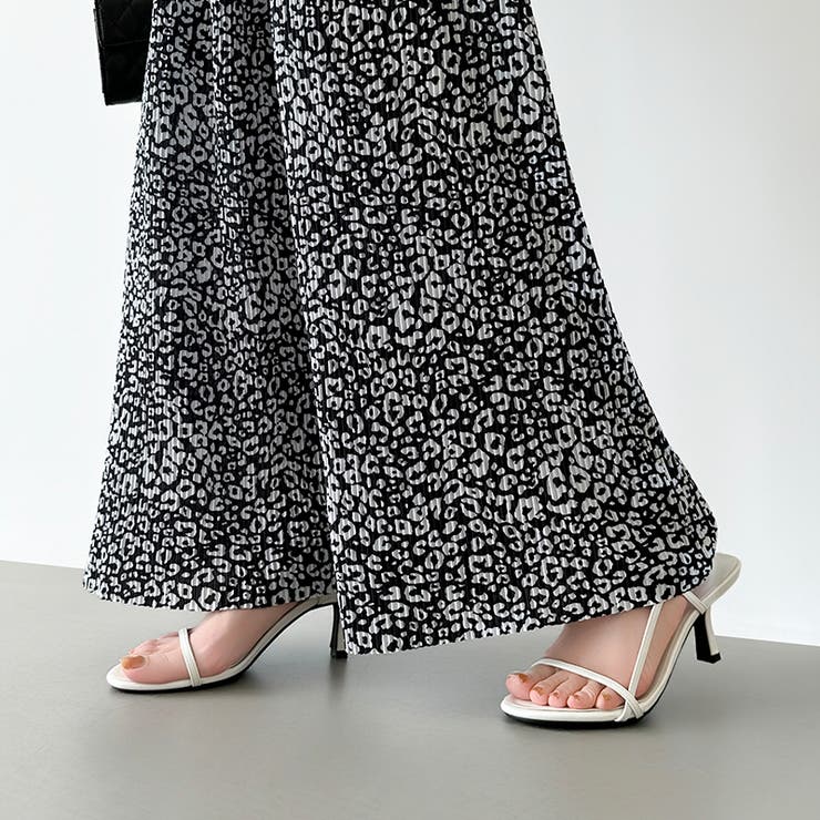 ワイドパンツ イージーパンツ プリーツワイドパンツ | COCOMOMO | 詳細画像68 