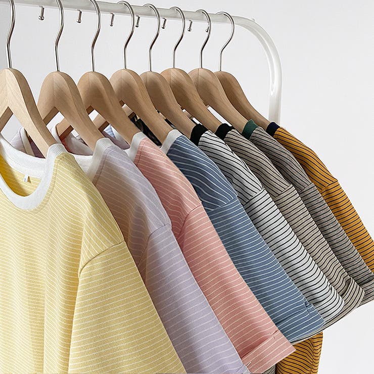 Tシャツ ボーダートップス カットソーレディース | COCOMOMO | 詳細画像40 