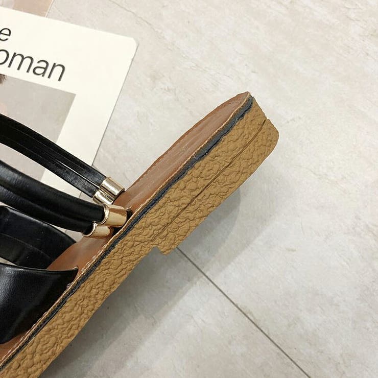 サンダル フラットクロスベルトサンダル ぺたんこサンダル | COCOMOMO | 詳細画像11 