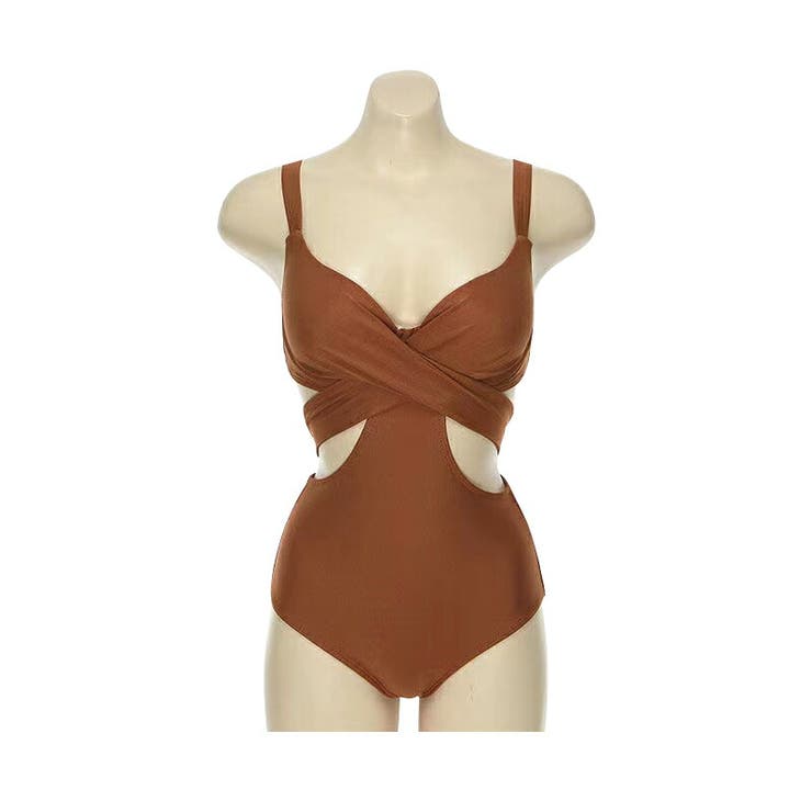 キャラメル | 水着 モノキニ ワンピース | COCOMOMO