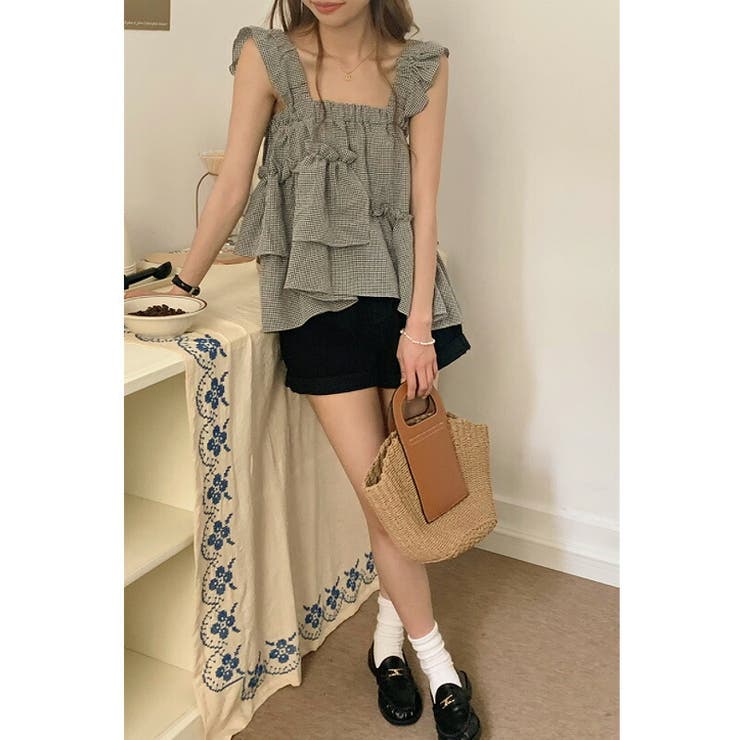 【送料込】チエコサクノースリーブ ブラウス 送料込】チエコサクノースリーブ ブラウス 送料込】チエコサク