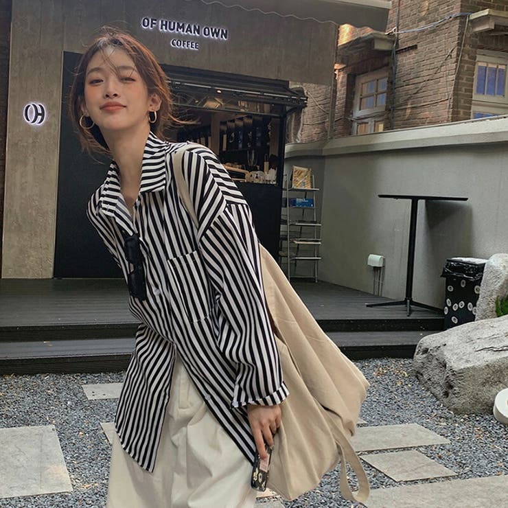 ⭐︎cocoさま専用⭐︎ストライプオーバーサイズシャツ ⭐︎cocoさま専用⭐︎ストライプオーバーサイズシャツ シャツ