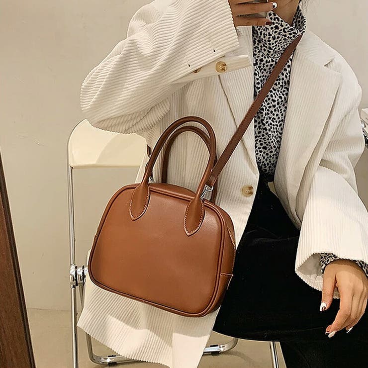 バッグ スクエアミニボストンバッグ 2wayショルダーバッグ[品番