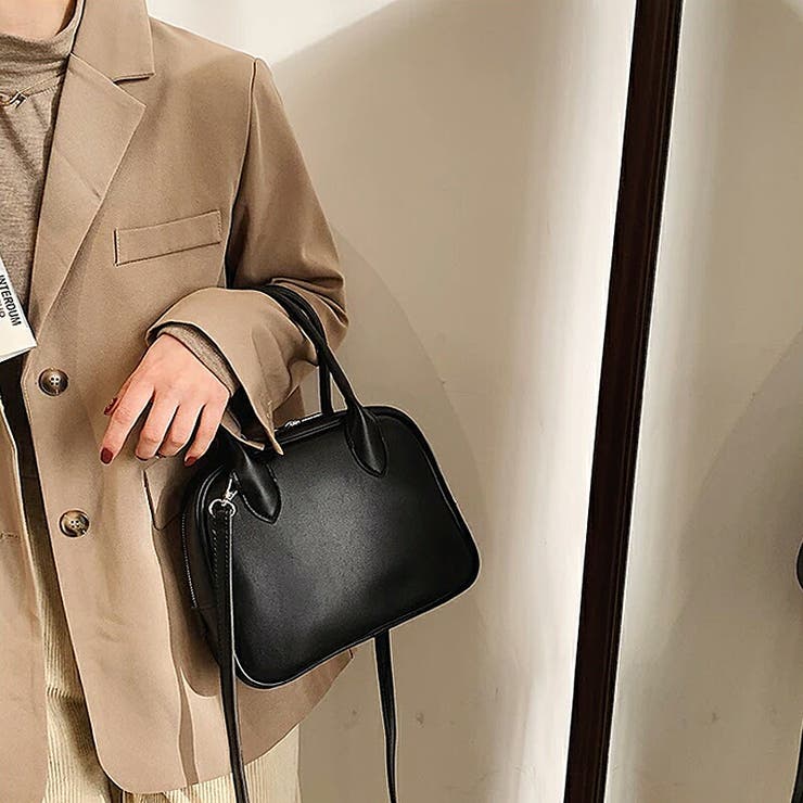 バッグ スクエアミニボストンバッグ 2wayショルダーバッグ[品番
