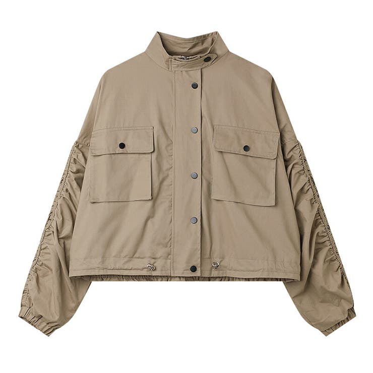 【美品】machatt ボリュームスリーブブルゾン　ベージュ 希少 可変式ダンベル（1つ40kg）【美品】machatt ボリュームスリーブ