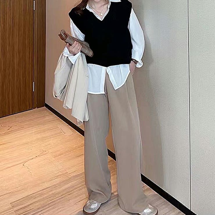 ベスト ケーブルニットベスト ニットベスト | COCOMOMO | 詳細画像8 