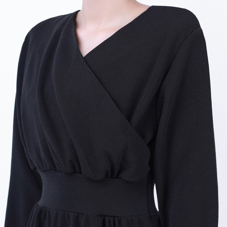 ワンピース カシュクールワンピース タックフレアワンピース | COCOMOMO | 詳細画像10 