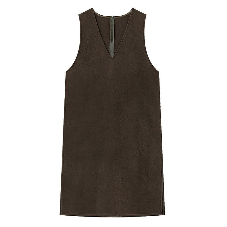 ジャンパースカート Vネックジャンパースカート Vネックワンピース | COCOMOMO | 詳細画像28 