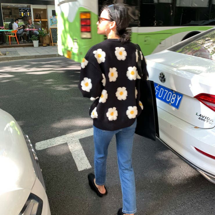 花柄ニットセーター サイズ46 楽天市場】M-3XL 個性的すぎない 総柄セーター 総柄ニット 長袖