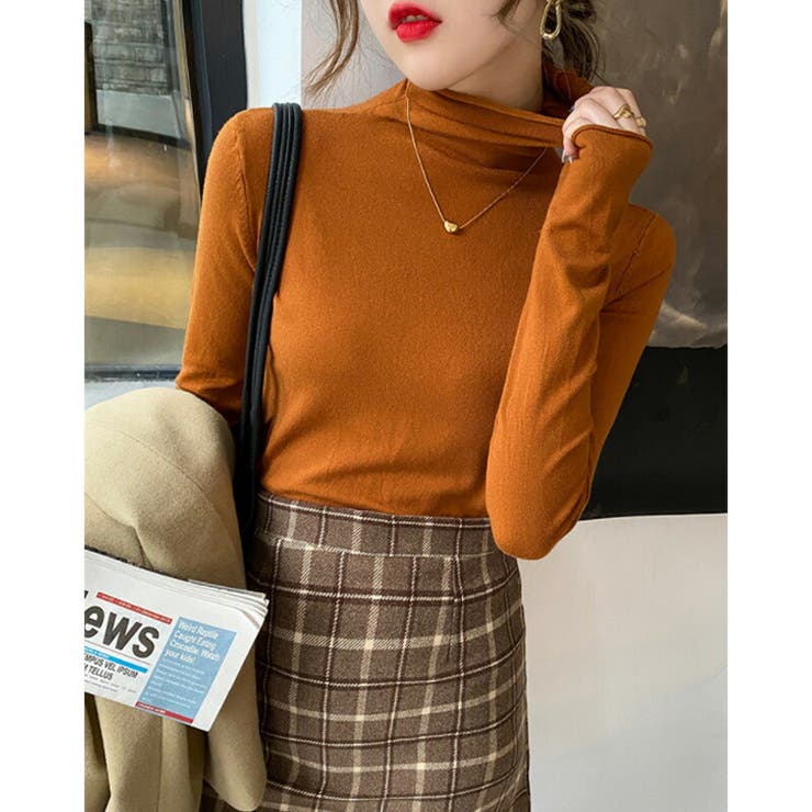 タートルネック ニット 選べる11色展開 | COCOMOMO | 詳細画像13 