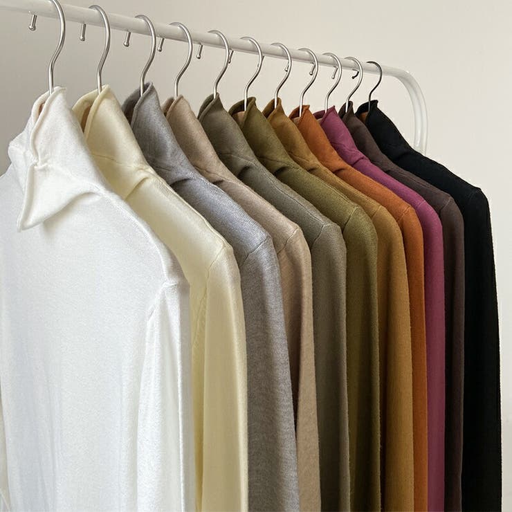 タートルネック ニット 選べる11色展開 | COCOMOMO | 詳細画像24 