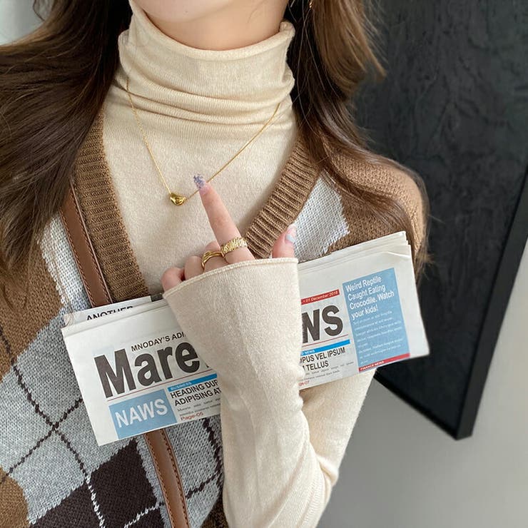 タートルネック ニット 選べる11色展開 | COCOMOMO | 詳細画像6 