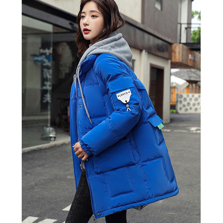 【新品】MAX&CO. 中綿ジャケット ブルー Degno MAX&Co. Japan | マックス アンド コー公式