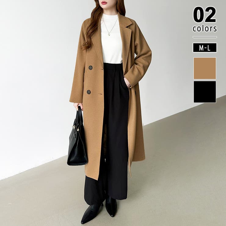 大人きれいめロングコート チェスターコート ロングコート[品番