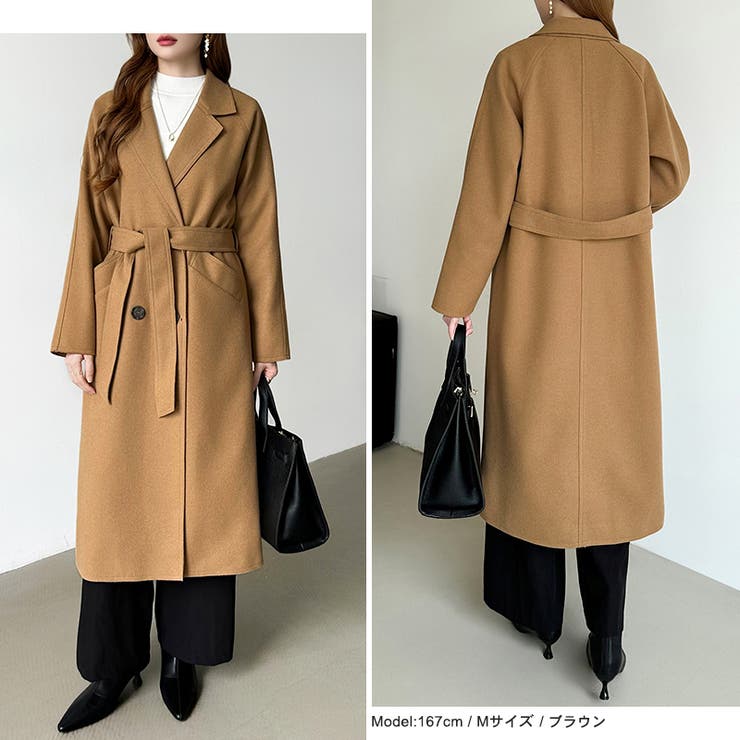 大人きれいめロングコート チェスターコート ロングコート[品番