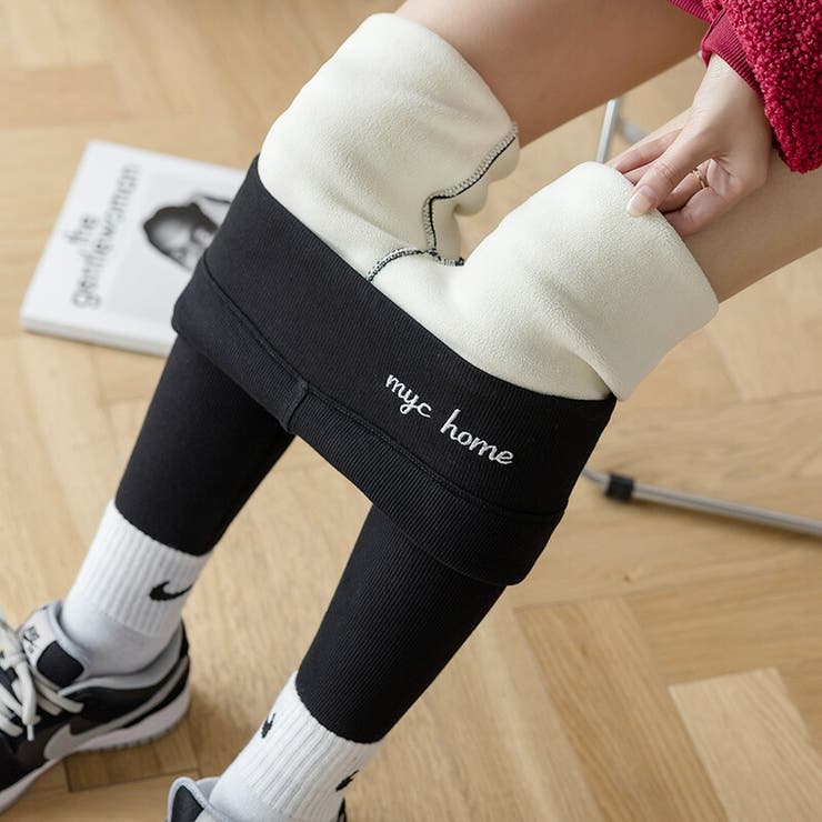 裏起毛 レギンス もこもこ裏起毛レギンスパンツ | COCOMOMO | 詳細画像12 