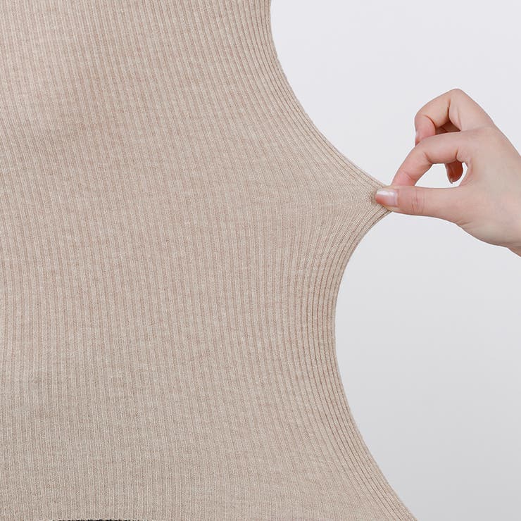 ヤク風柔らかいニット 長袖ニット リブニット | COCOMOMO | 詳細画像22 