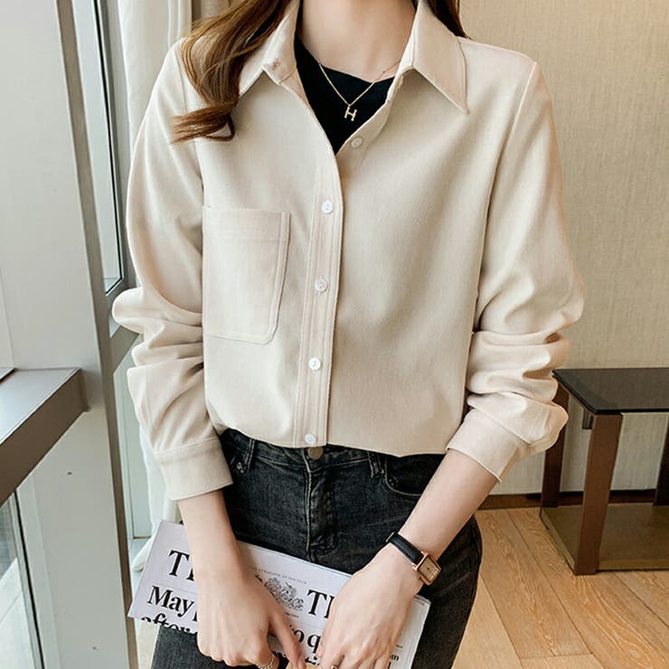 ブラウス とろみブラウス シャツブラウス[品番：COCW0005151