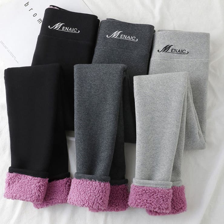 裏起毛 あったか裏起毛レギンスパンツ 裏起毛パンツ | COCOMOMO | 詳細画像15 