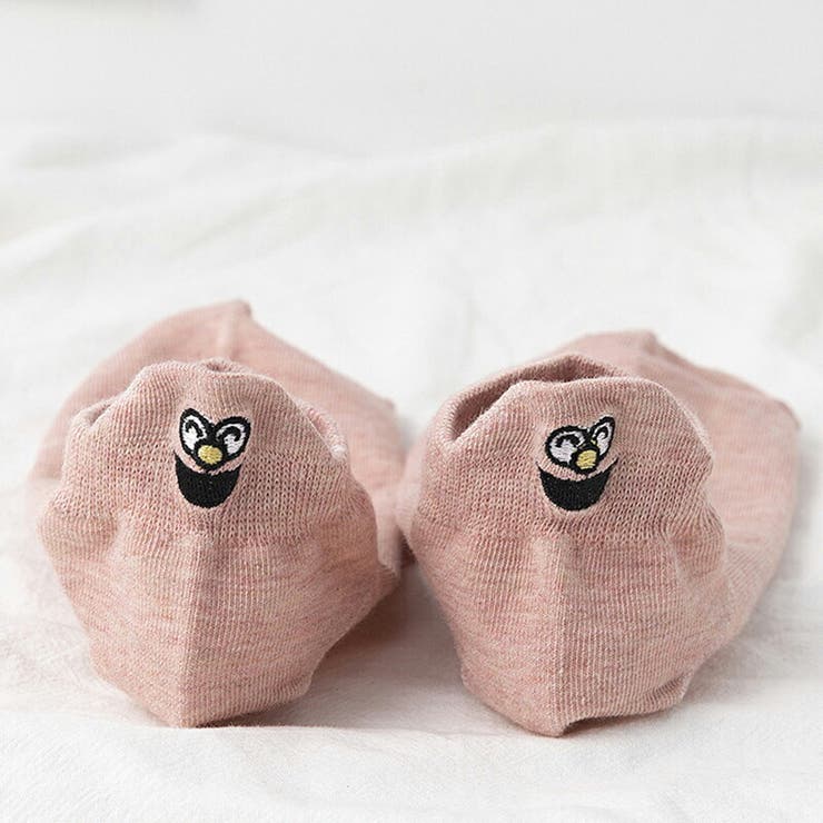 ピンク | 靴下 キャラクターソックス くるぶしソックス | COCOMOMO