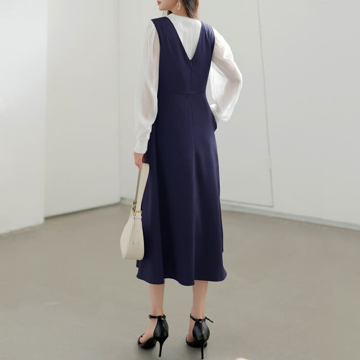 ジャンパースカート ワンピース ジャンスカワンピース | COCOMOMO | 詳細画像19 