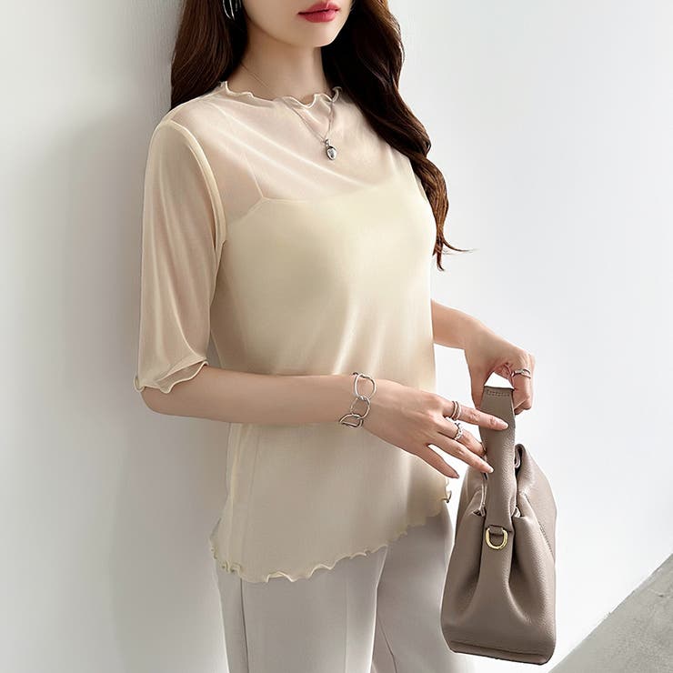 シアートップス シアーカットソー シアー | COCOMOMO | 詳細画像45 