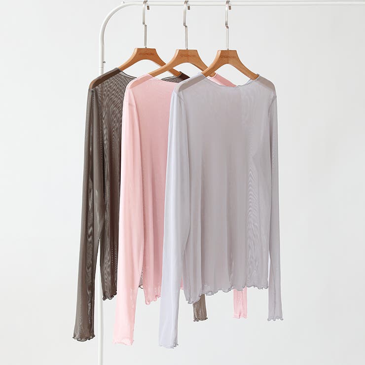 シアートップス シアーカットソー シアー | COCOMOMO | 詳細画像76 