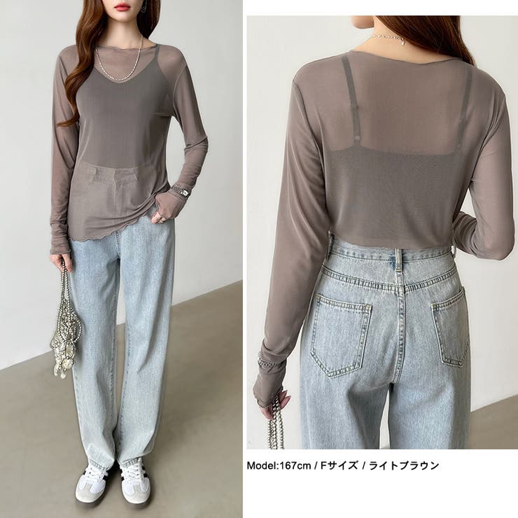 シアートップス シアーカットソー シアー | COCOMOMO | 詳細画像68 