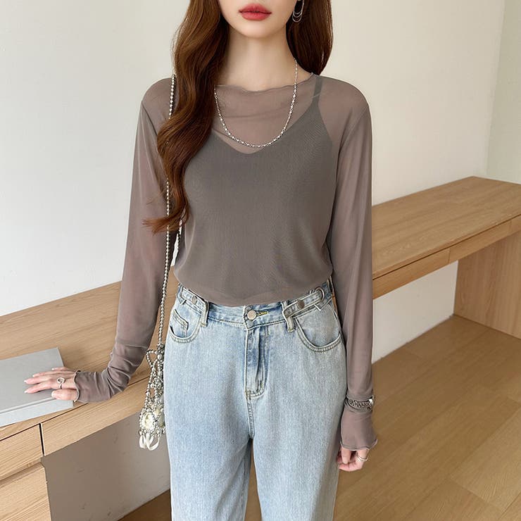 シアートップス シアーカットソー シアー | COCOMOMO | 詳細画像69 