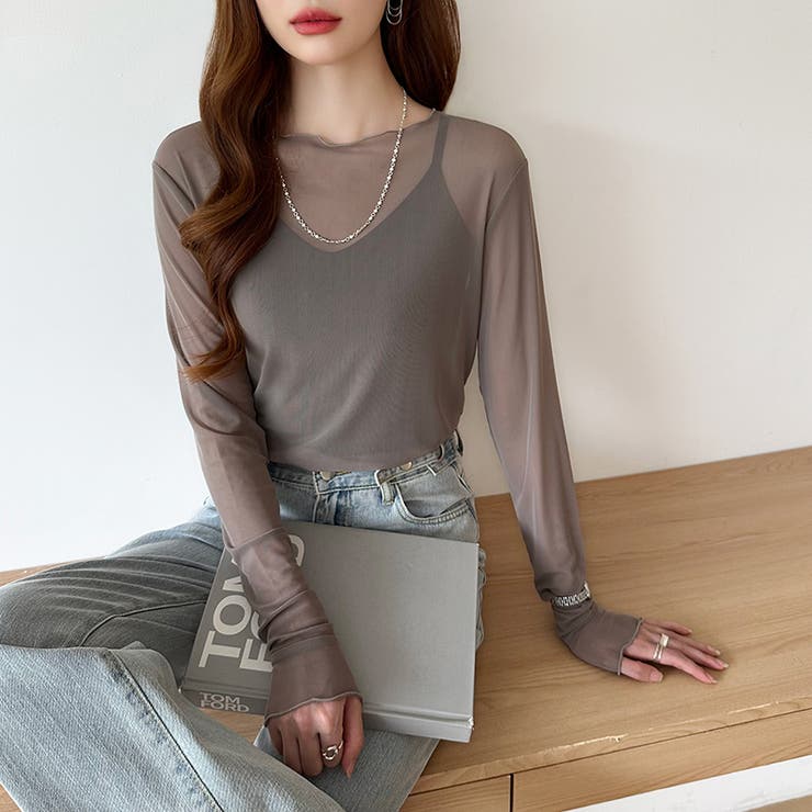 シアートップス シアーカットソー シアー | COCOMOMO | 詳細画像71 