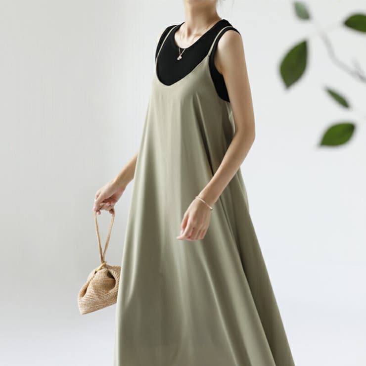 キャミワンピース ロングワンピース ワンピース | COCOMOMO | 詳細画像5 