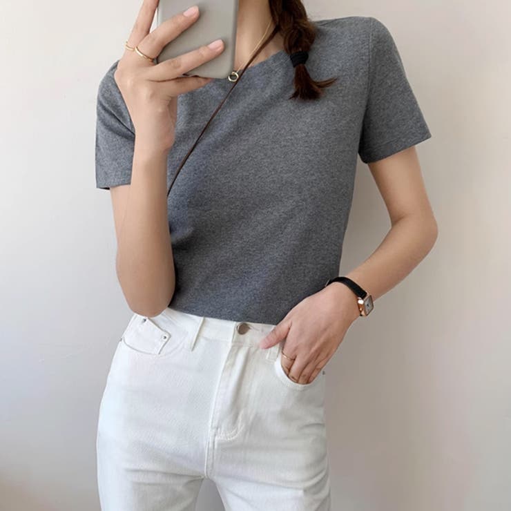 tシャツ レディース 半袖 | COCOMOMO | 詳細画像18 