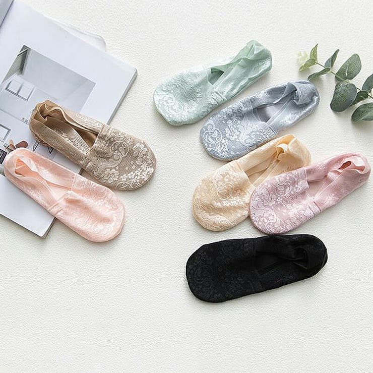 靴下 脱げない レース靴下 | COCOMOMO | 詳細画像13 