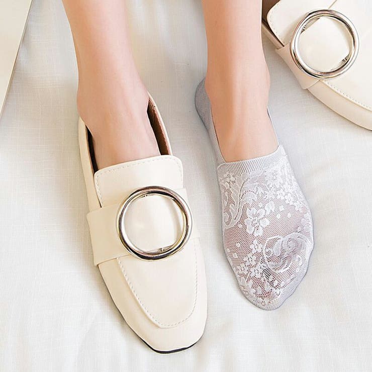 靴下 脱げない レース靴下 | COCOMOMO | 詳細画像2 