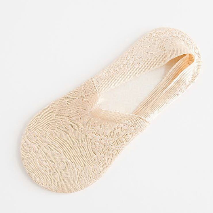 ヌードカラー | 靴下 脱げない レース靴下 | COCOMOMO