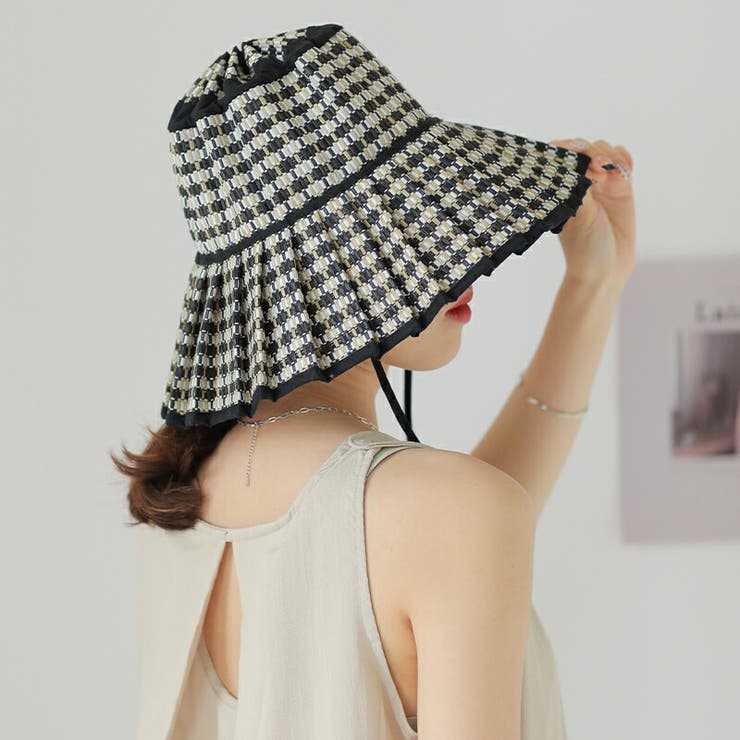 つば広ハット 帽子 折りたたみ | COCOMOMO | 詳細画像4 