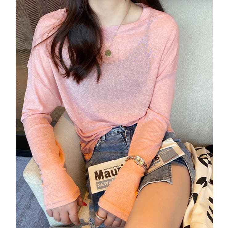 ロンt uvカット シアートップス | COCOMOMO | 詳細画像2 