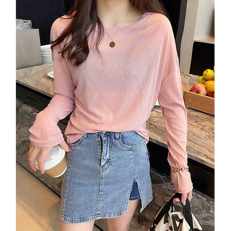 ロンt uvカット シアートップス | COCOMOMO | 詳細画像3 