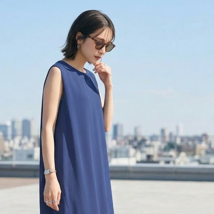 ノースリーブワンピース ワンピース ロングワンピース | COCOMOMO | 詳細画像28 