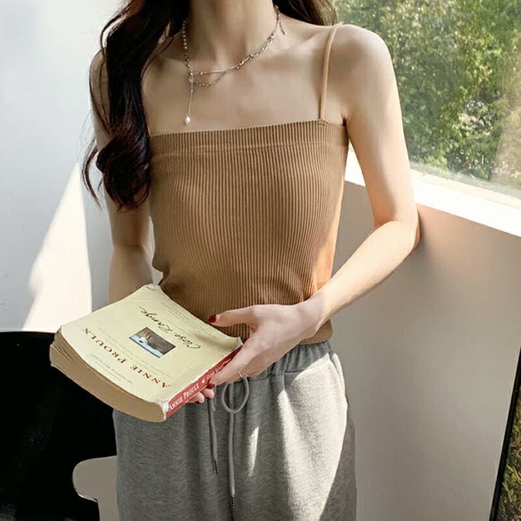 カップ付きキャミソール ナローストラップ キャミソール | COCOMOMO | 詳細画像20 