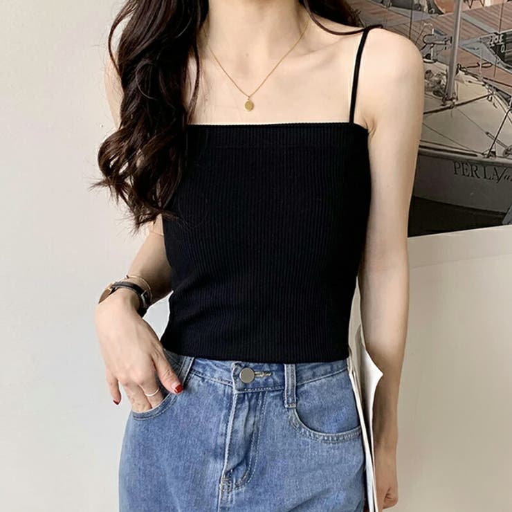 カップ付きキャミソール ナローストラップ キャミソール | COCOMOMO | 詳細画像26 