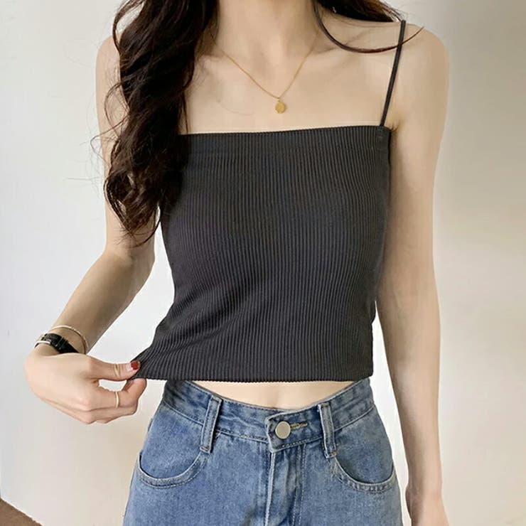 カップ付きキャミソール ナローストラップ キャミソール | COCOMOMO | 詳細画像27 