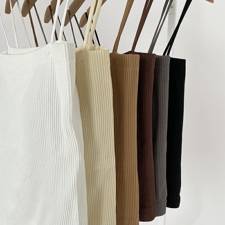 カップ付きキャミソール ナローストラップ キャミソール | COCOMOMO | 詳細画像31 