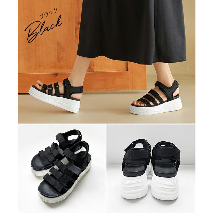 サンダル 厚底サンダル スポーツサンダル | COCOMOMO | 詳細画像5 