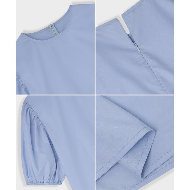 パフスリーブ ブラウス バルーンスリーブ | COCOMOMO | 詳細画像20 