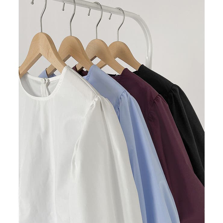 パフスリーブ ブラウス バルーンスリーブ | COCOMOMO | 詳細画像21 