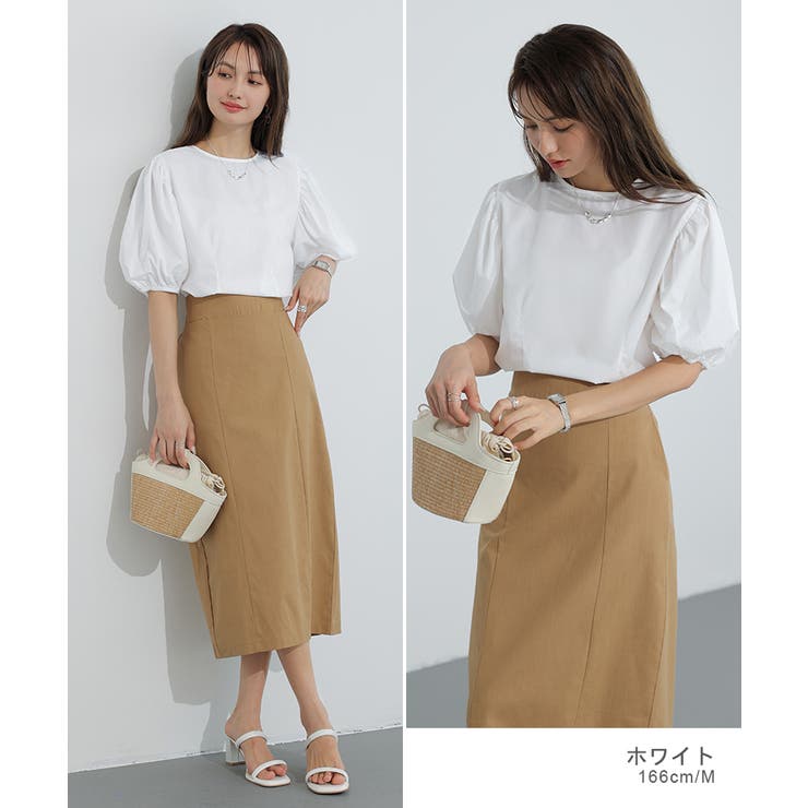 パフスリーブ ブラウス バルーンスリーブ | COCOMOMO | 詳細画像3 