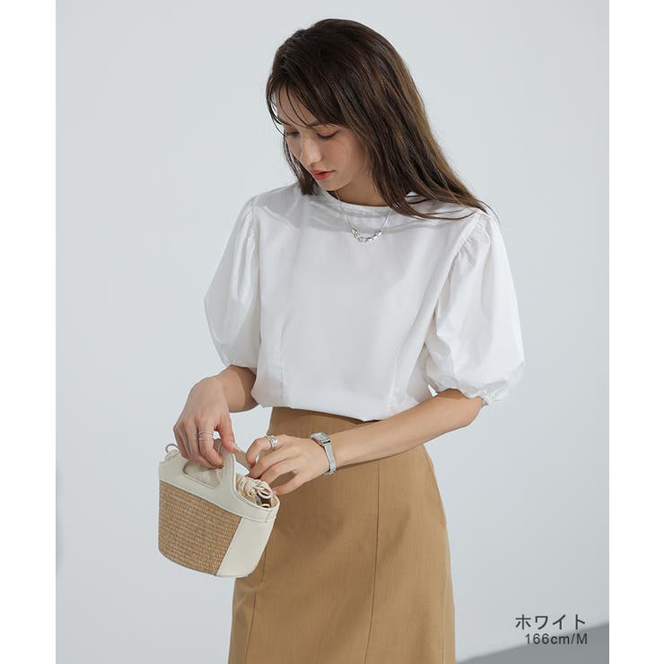 パフスリーブ ブラウス バルーンスリーブ | COCOMOMO | 詳細画像5 